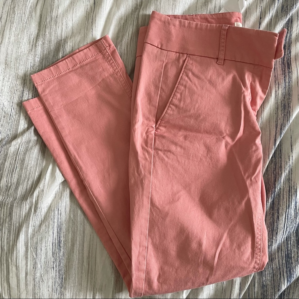 LOFT | Marisa skinny light pink chinos